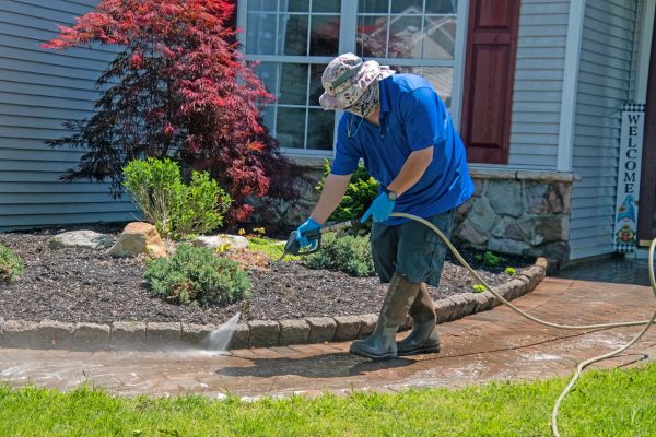 Brick Walkway Cleaning in Baton Rouge